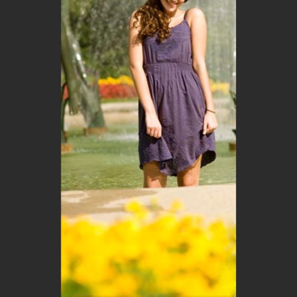 Cotton eyelet day dress